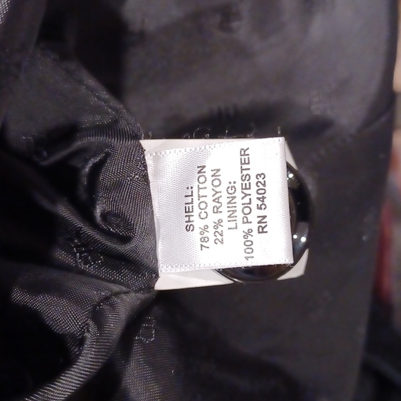 Banana Republic Statement Cotton Blend Floral Trench Coat- Sz. Sm - Picture 12 of 15